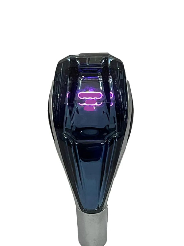 Crystal Shift knob Touch Activated Ultra LED Light Illuminated Gear Shift Knob ,Fits For Most Cars with Button-Less Operated Shifter Fit for Audi Cars