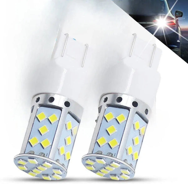 Canbus Amber BAU15S 7507 PY21W 1156PY LED Bulbs For Car Turn Signal Parking Light(White)
