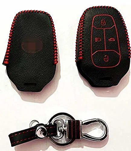 Leather Key Cover for Tata nexon (1 Piece)