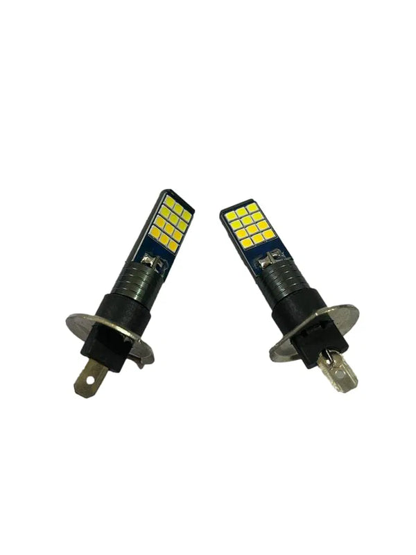 24LED 3030 H27 dual Colour white/yellow LED Super Bright Car Led light (Pack of 2,H1)