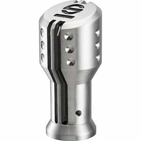 Universal Car Gear Shift Knob Auto Transmission Shift Lever Knob Metal Gear Knobs (Silver,SPC)