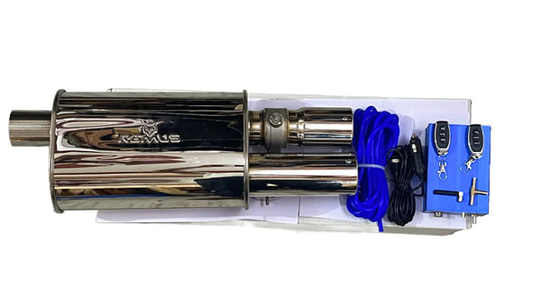 Remus Valvetronic Exhaust Remote with Vacuum Valve for All CAR (REMUS CARBON DOUBLE TIP Valvetronic Exhaust)