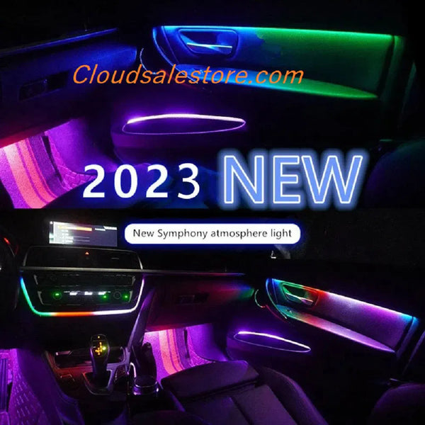 CARDI K4 Ambient Light 7th Generation Active Symphony10 in 1 Led Strip Factory Direct Sale Auto Car Atmosphere Light Ambient Light Car Rgb For 98% Car Model 6 months warranty