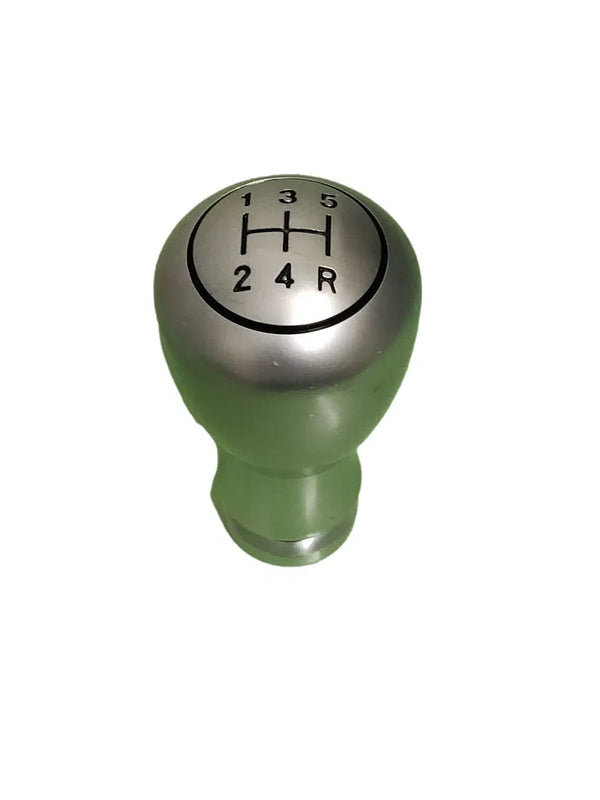 Momo Silver Race Air Leather Gearstick Shift Knobs For All Cars