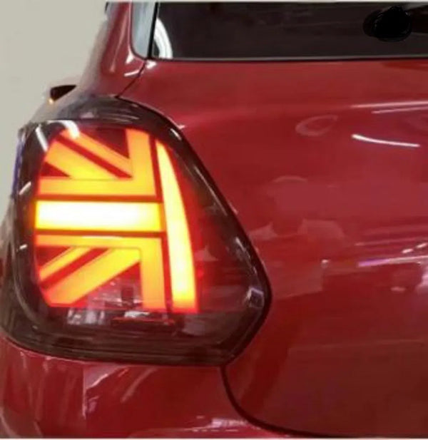 Car LED Tail Light Taillight For Suzuki Swift Tail Lamp 2018 2019 2020 2021 (Smoke)