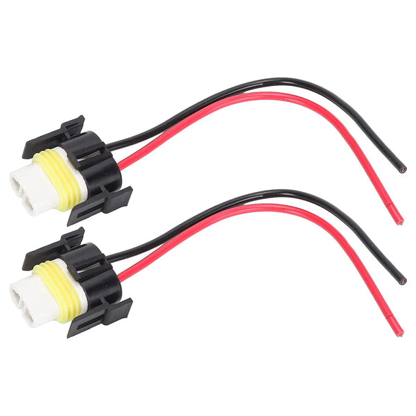 Wiring Holder Female Adapter For H27 Cable Socket For Headlight (Pack of 2)