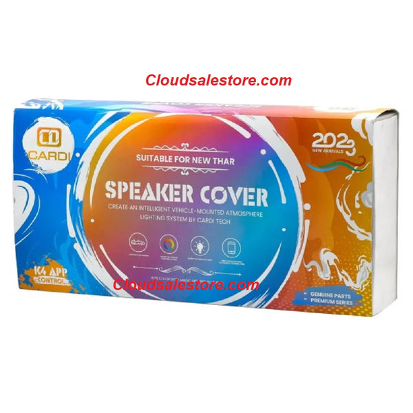Speaker Covers With Ambience Light for Mahindra Thar 2020-23 (Set Of 6 Pcs)