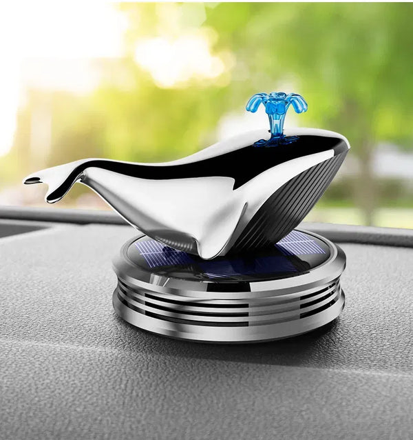 Car Solar Whale Car Aromatherapy Wholesale Creative Whale Shape Decoration Car perfume Air Refresher
