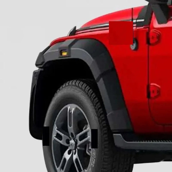 Wheel Arch Cladding Compatible For New Mahindra Thar (Set of 16) Cladding Thar