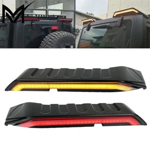 Thar LED Spoilers brake and indicator lights also fixable to Jeep, SUV multi brands