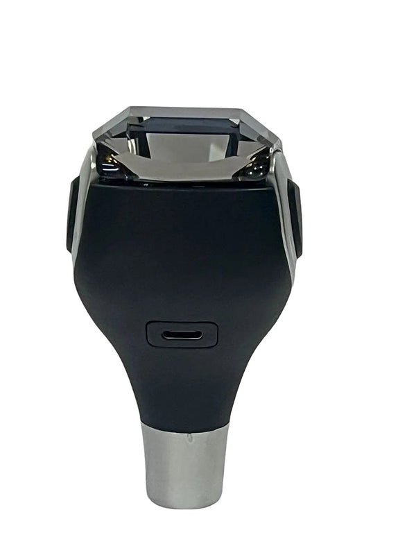 Crystal Shape Car LED Handball Crystal Shift Knob Shift Lever 7 Color Lights Illumination Touch Sensor Line Lighting Compatible with Hyun-DAI Car