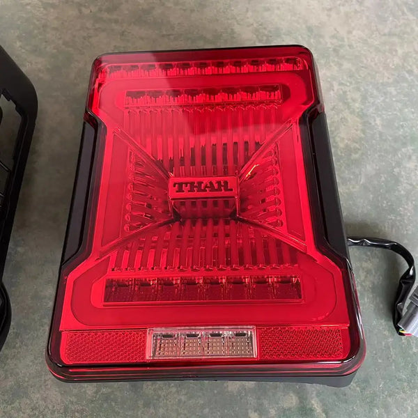 New Tail Light with Deep Scanning Function Wrangler Style For Mahindra Thar 2020 Onwards (Pack of 2)