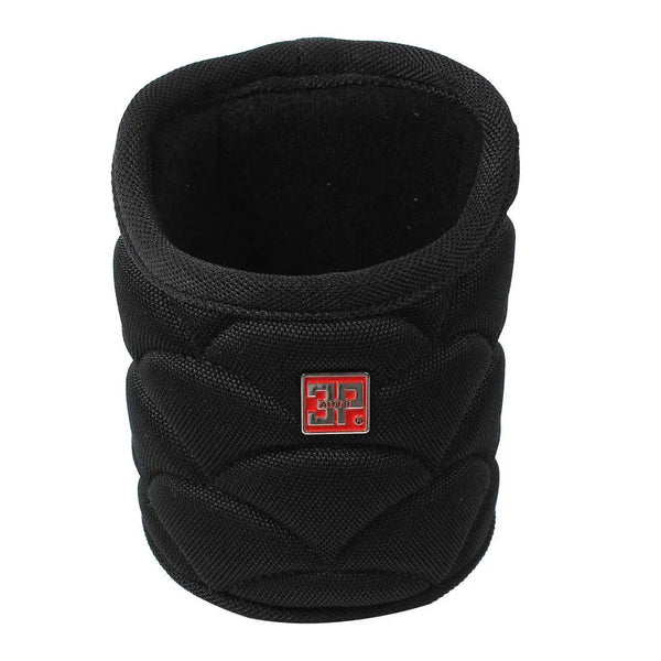 3P Cylinder Shape Bottle Storage Pouch Holder For Car (Black)
