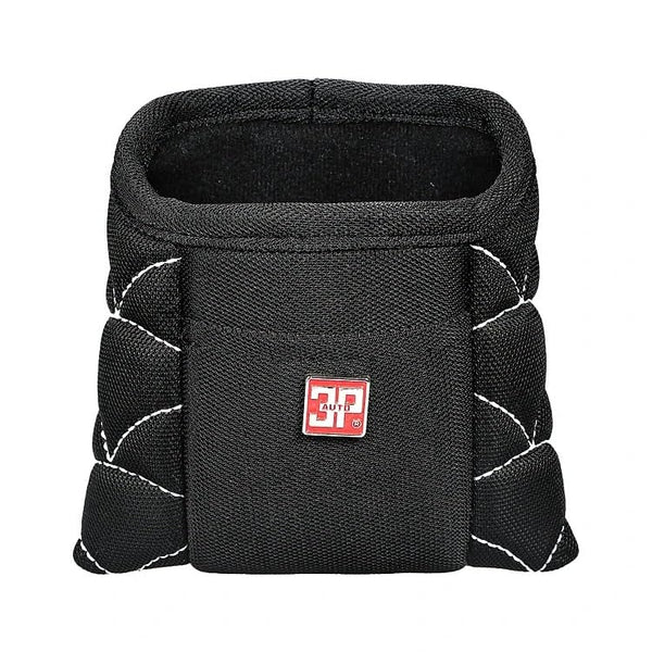 3P Leather Phone Pouch Cover For Car (Black)