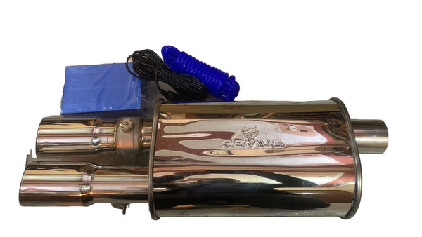 Remus Valvetronic Exhaust Remote with Vacuum Valve For All CAR (REMUS Remus DOUBLE TIP Valvetronic Exhaust)