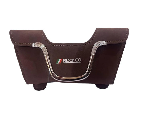 Sunglass Clip Sun Visor Car Eyeglasses Holder Universal For Car and Vehicles(Brown)