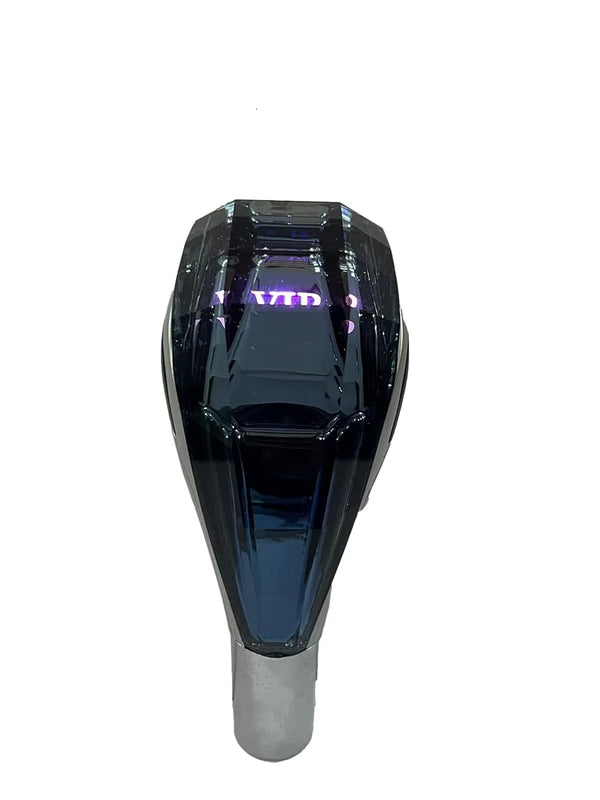 Crystal Shift knob Touch Activated Ultra LED Light Illuminated LED Gear Shift Knob Fits For Most Cars with Button-Less Operated Shifter (VIP)