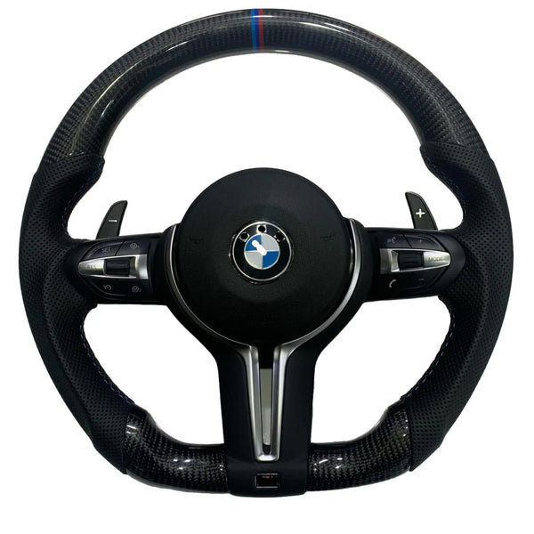 Cloudsale High-Quality Steering Wheel Suitable For BMW 5 Series F10 F11 M Version with ACC Steering Wheel