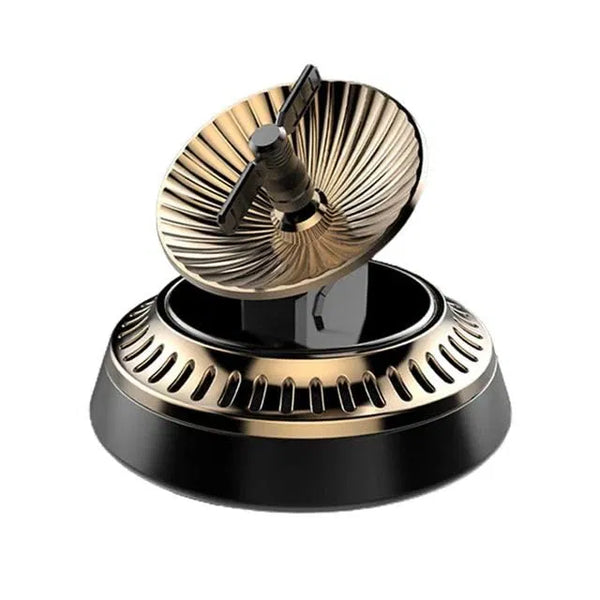 Aromatherapy Scent Eliminator Rotating Solar Energy for Car Decoration.