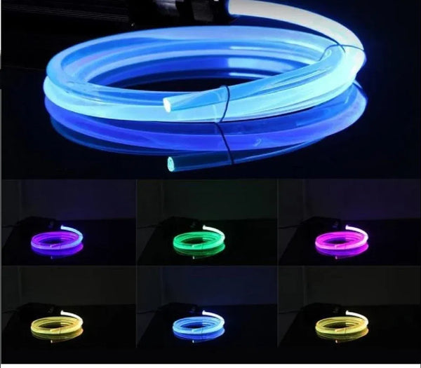 2MM/100M 0.07in PMMA Optic Fiber Light Cable Side Glow Diameter For Fiber Optical Lighting Decoration