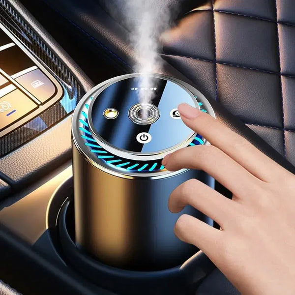 Luxary Car Perfume Aromatherapy Machine Starry Sky Intelligent Perfume Lamp Car Decoration