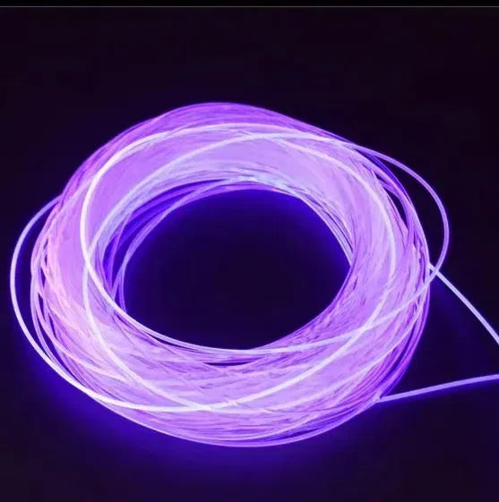 5MM/100M PMMA Optic Fiber Light Cable Side Glow Diameter For Fiber Optical Lighting Decoration