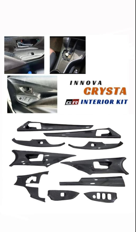 Innova Crysta GR Carbon Fibre Interior Kit
