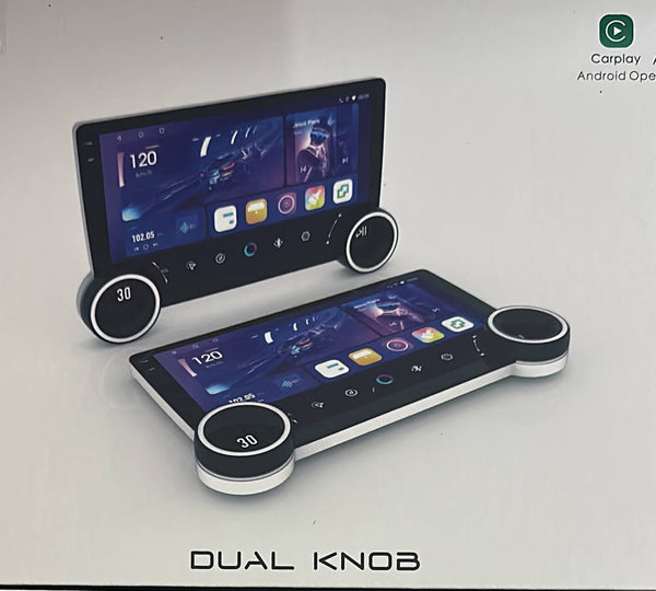 Original 11.5 inches Dual Knob  Car Android Stereo Music System AHD Carplay (4GB + 64GB) with 360 degree camera support