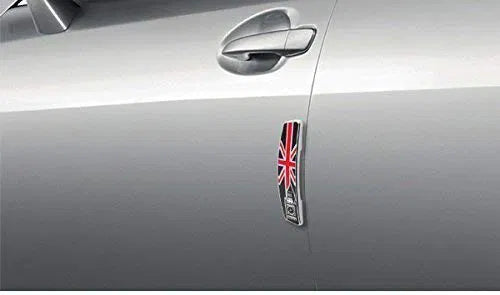 Universal Door Guard British Flag Door Protector Black for All Cars