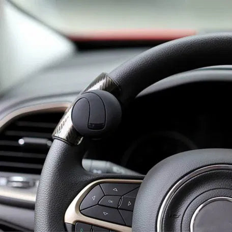 Genova Black Car Steering Knob