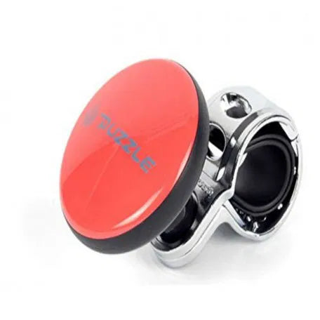 Puzzle Bright Car Steering Power Handle Spinner Knob - Orange