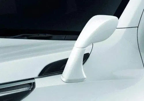 Car Bonnet Fender Side Mirror Wide Angle View for Toyota Fortuner New - White