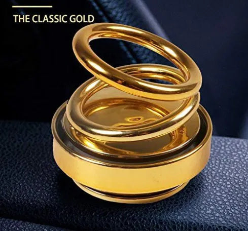 Car Decoration Air Freshener Fragrance Automatic (Golden)