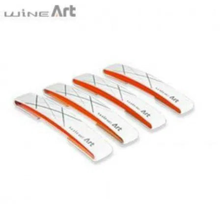 Wine Art Car Door Guard/Car Door Scratch Protector (Made in Korea) (White)
