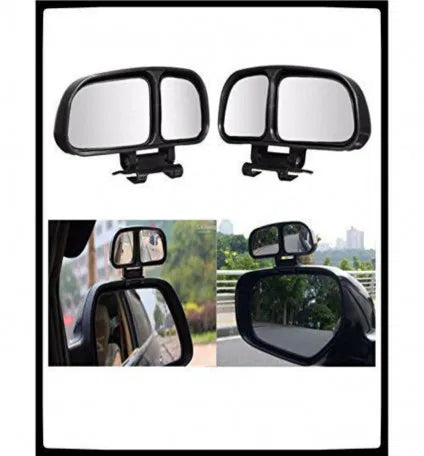 3R Vehicle Car Blind Spot Mirrors Angle Rear Side View, 2-Piece (Black)