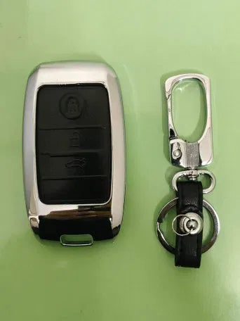 3 Buttons Metal key Shell Fit For kia Seltos Smart Key