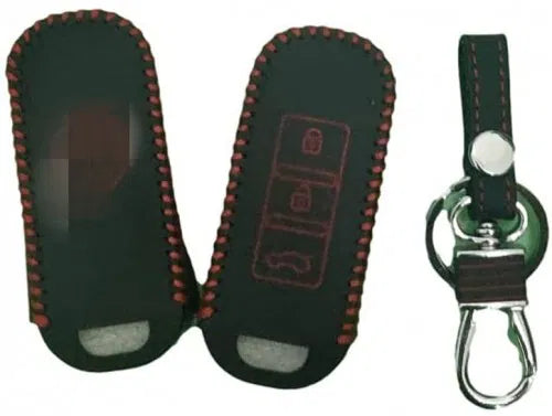 Leather Key Cover For MG Hector Smart Key(1 Piece)