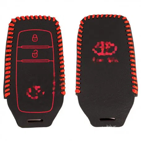 Leather Key Cover For Mahindra xuv 500 New Model 1 Piece)