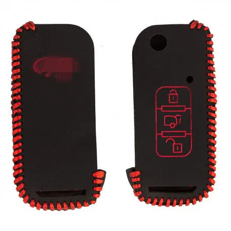Leather Key Cover For Mahindra XUV 500 Old Model (1 Piece)