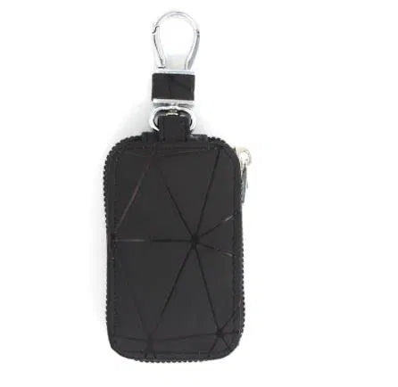 Leather Key Cover Unviersal For Cars Key (Grey)