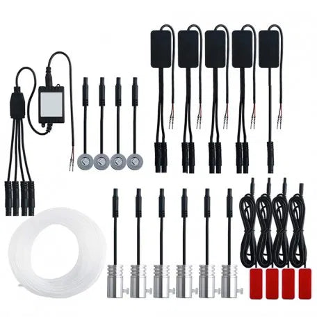 Led Ambient 14 in 1 Light Interior Decoration Lamps with App Control Door Atmosphere Light